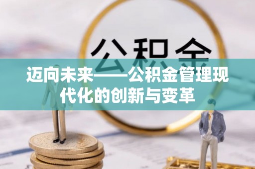 保亭迈向未来——公积金管理现代化的创新与变革
