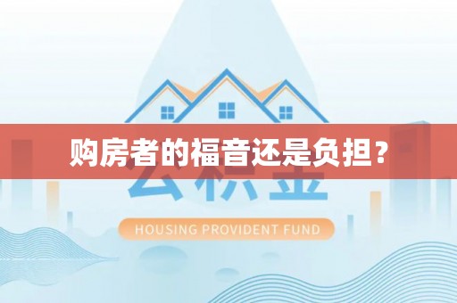 保亭购房者的福音还是负担？