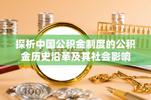 保亭探析中国公积金制度的公积金历史沿革及其社会影响