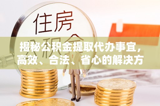 保亭揭秘公积金提取代办事宜，高效、合法、省心的解决方案