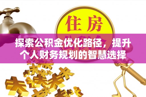 保亭探索公积金优化路径，提升个人财务规划的智慧选择