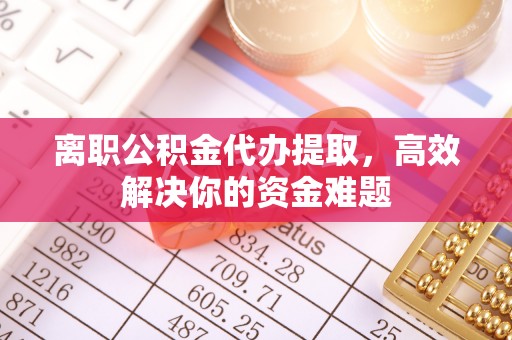 保亭离职公积金代办提取，高效解决你的资金难题