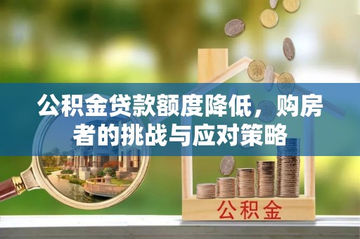 保亭公积金贷款额度降低，购房者的挑战与应对策略