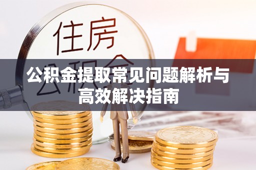 保亭公积金提取常见问题解析与高效解决指南