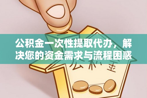 保亭公积金一次性提取代办，解决您的资金需求与流程困惑