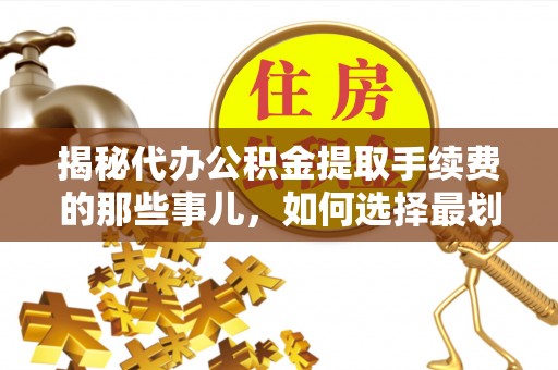 保亭揭秘代办公积金提取手续费的那些事儿，如何选择最划算的服务？