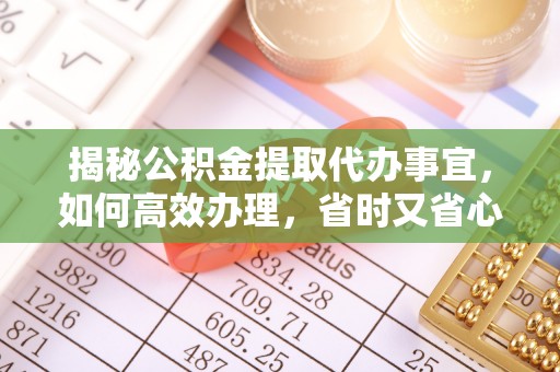 保亭揭秘公积金提取代办事宜，如何高效办理，省时又省心？
