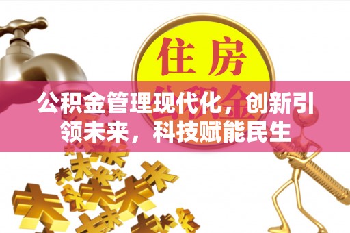 保亭公积金管理现代化，创新引领未来，科技赋能民生