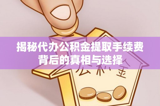 保亭揭秘代办公积金提取手续费背后的真相与选择