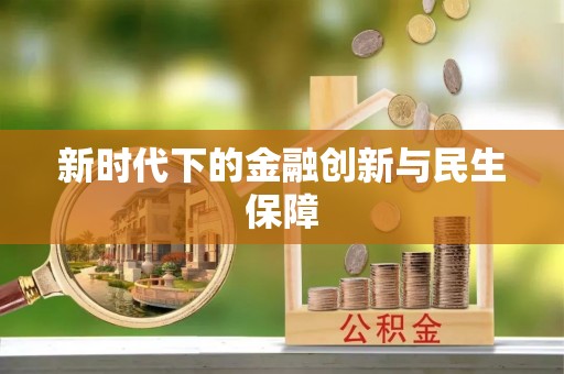 保亭新时代下的金融创新与民生保障